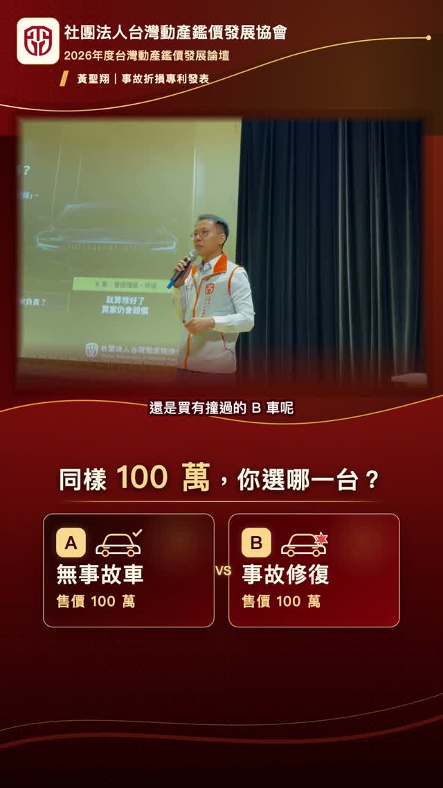 事故車價值減損・一分鐘精華排版設計封面